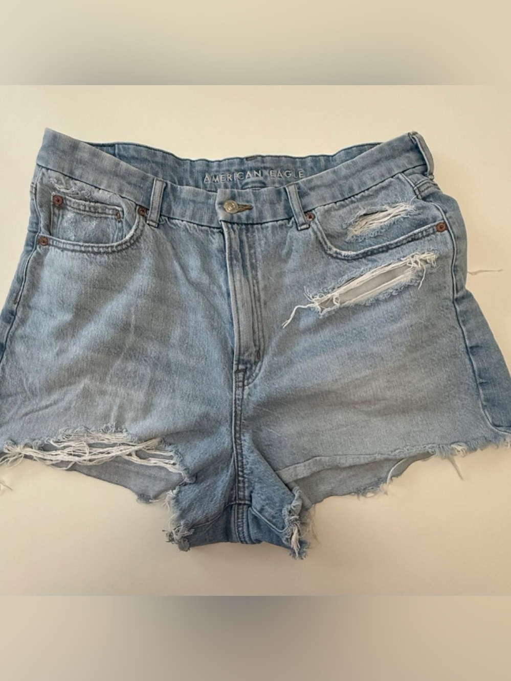 American Eagle Strigid Denim Shorts 🦅